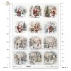 zimowe widoczki, Święty Mikołaj, dzieci, bałwany*winter views, Father Christmas, children, snowmen*vistas invernales, Papá Noel, niños, muñecos de nieve